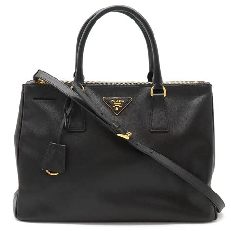 bn2274 prada black|Black Saffiano Leather Tote .